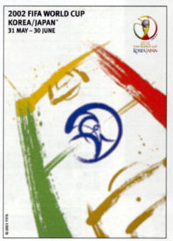 2002W杯　オフィシャルポスター